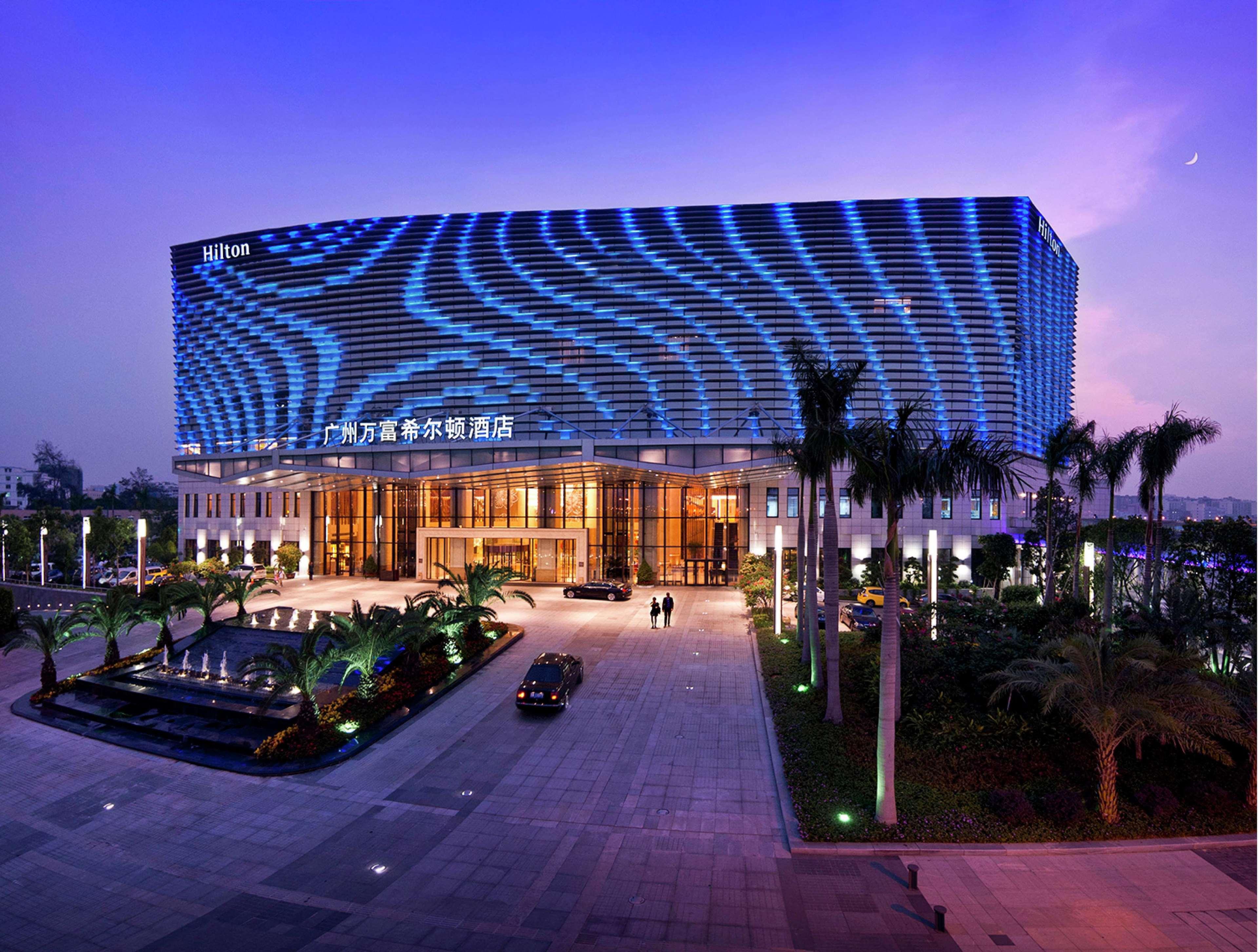 Hilton Guangzhou Baiyun - Free Shuttle For Canton Fair Period, Close To Luhu Golf Club & Leather Market Exteriör bild