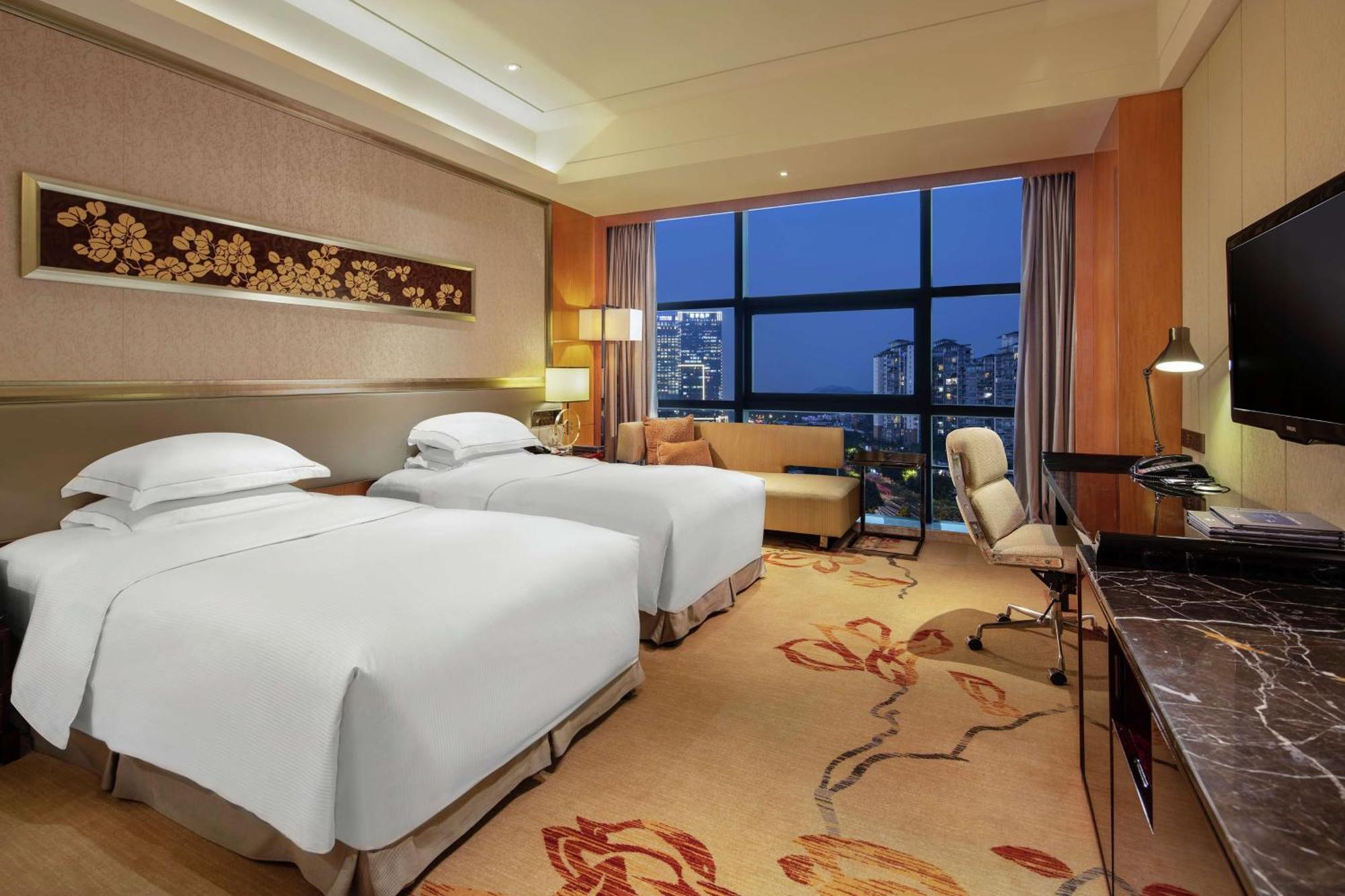 Hilton Guangzhou Baiyun - Free Shuttle For Canton Fair Period, Close To Luhu Golf Club & Leather Market Exteriör bild