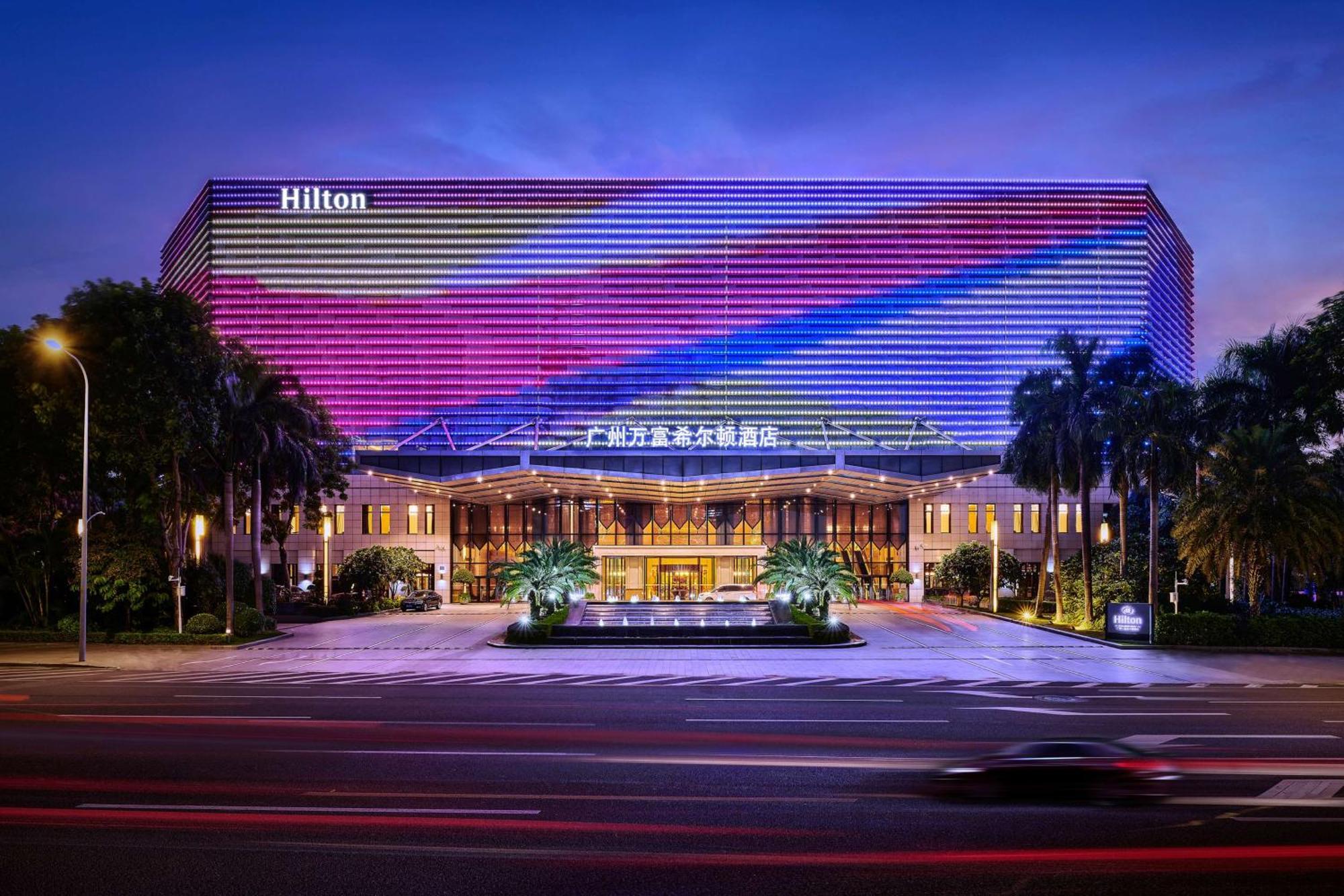 Hilton Guangzhou Baiyun - Free Shuttle For Canton Fair Period, Close To Luhu Golf Club & Leather Market Exteriör bild